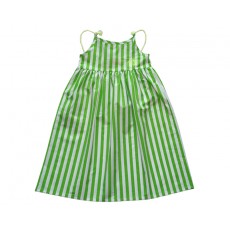 TASSEL STRIPE DRESS (GREEN)