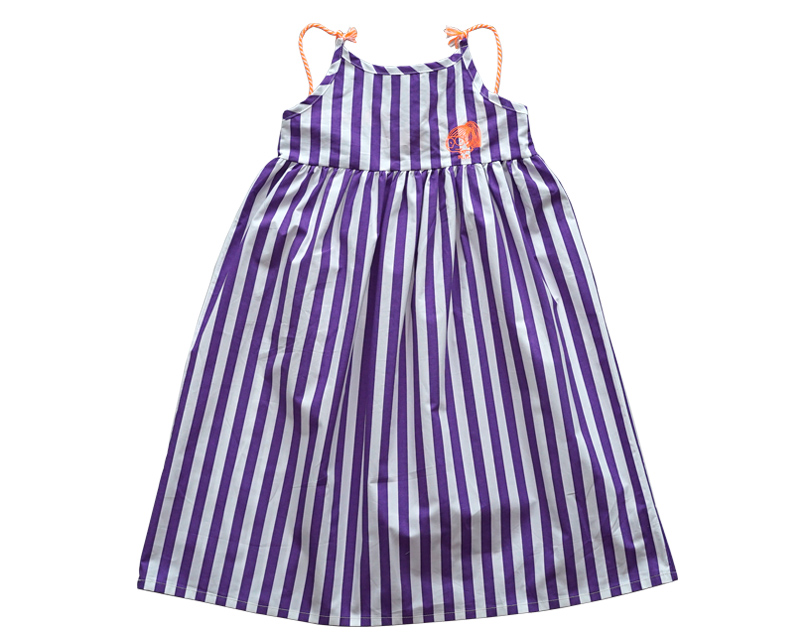 TASSEL STRIPE DRESS (PURPLE) - 50% 할인