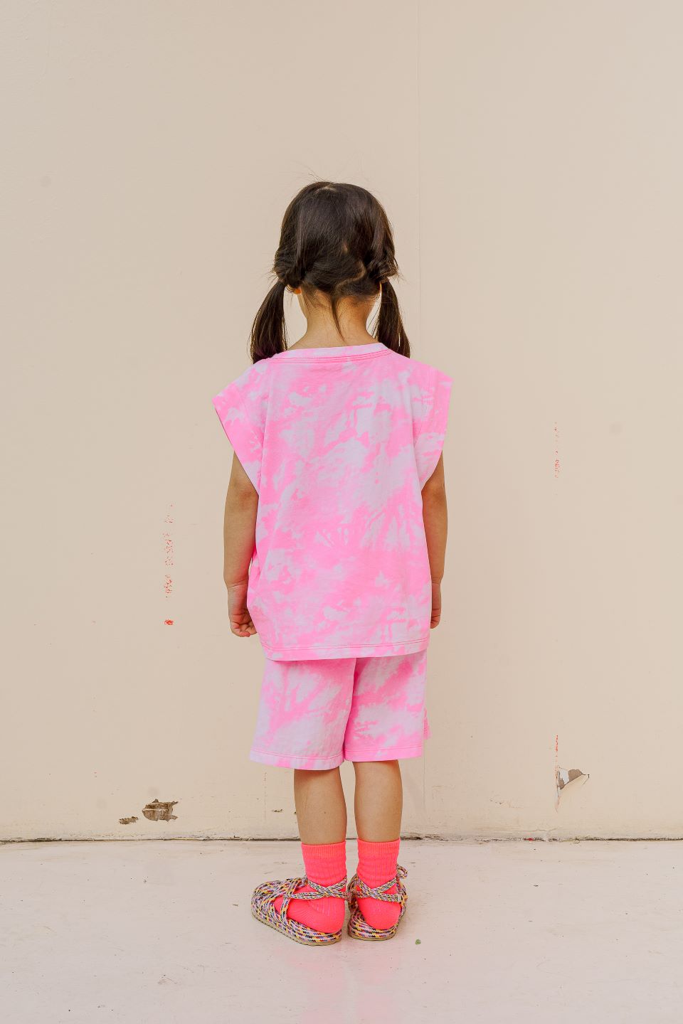 TIE-DYE T-SHIRT (PINK)